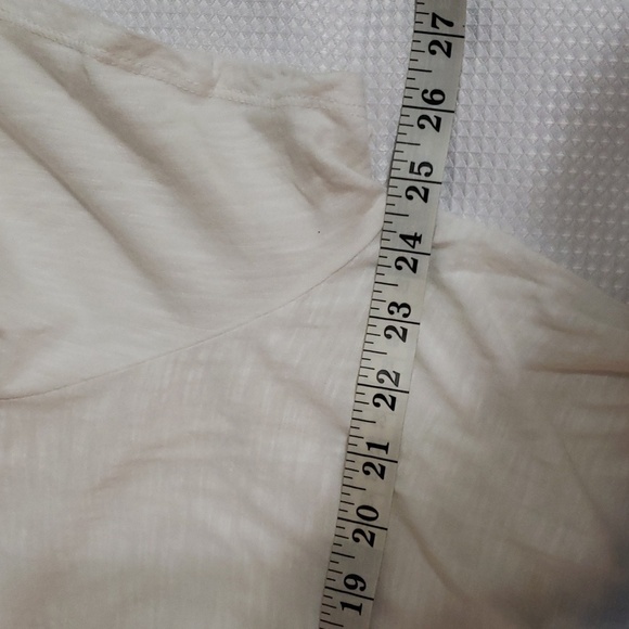 Cato. NWOT. White/Blue Ombre; Short Sleeves; Gather Tiers Top.  Size 22/24W - Picture 10 of 14